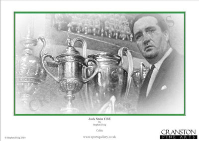 Jock Stein CBE - Celtic Legend by Stephen Doig.