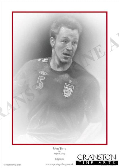 John Terry - England by Stephen Doig.