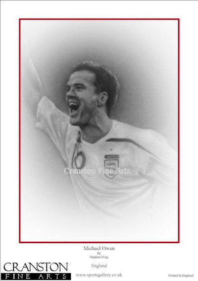 Michael Owen by Stephen Doig.