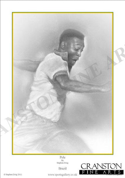 Pele by Stephen Doig.