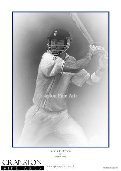 Kevin Pietersen by Stephen Doig.