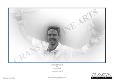 Kevin Pietersen - Adelaide 2010 by Stephen Doig.