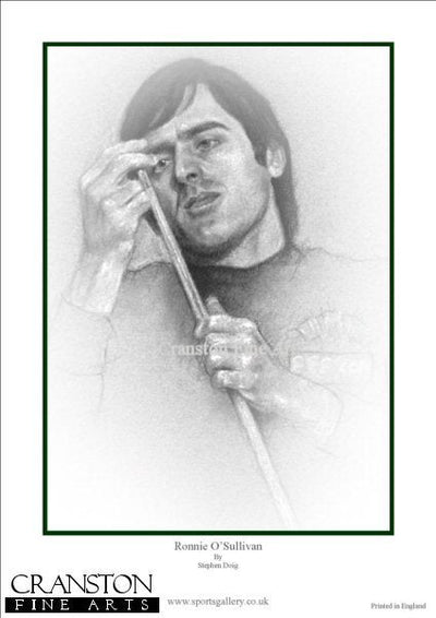 Ronnie O'Sullivan by Stephen Doig.
