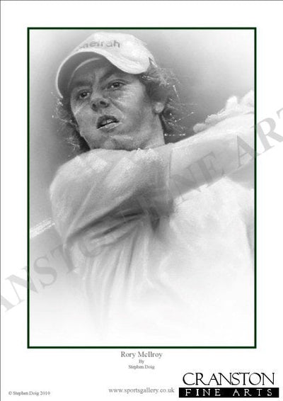 Rory McIlroy by Stephen Doig.