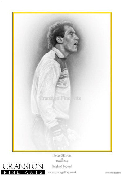 Peter Shilton - England Legend by Stephen Doig.