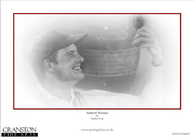 Andrew Strauss by Stephen Doig.