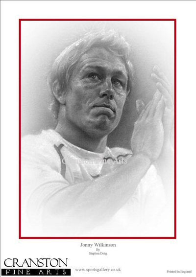 Jonny Wilkinson - England by Stephen Doig.