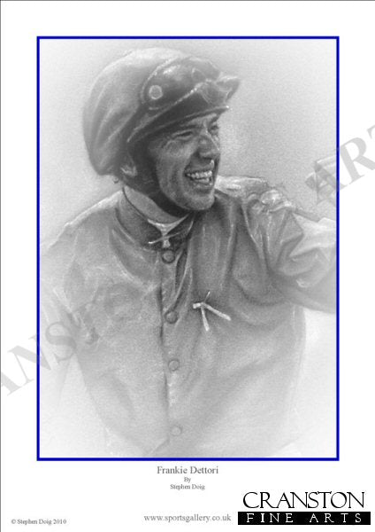 Frankie Dettori by Stephen Doig.