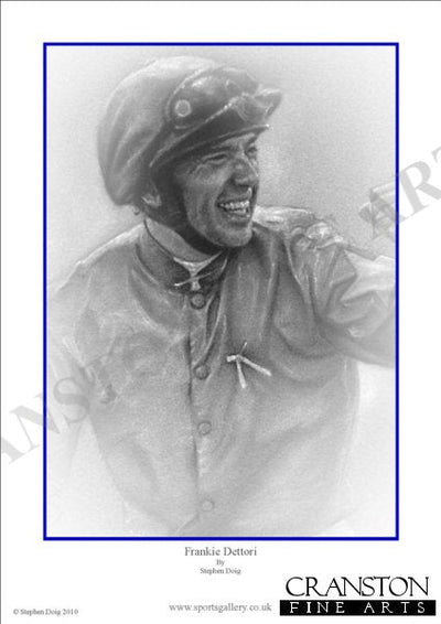 Frankie Dettori by Stephen Doig.