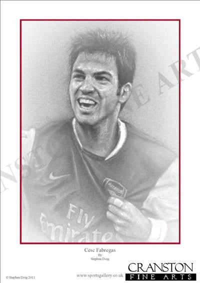 Cesc Fabregas by Stephen Doig.