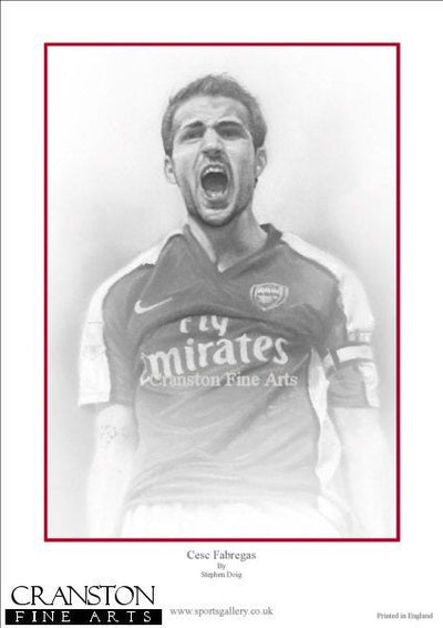 Cesc Fabregas - Arsenal by Stephen Doig.