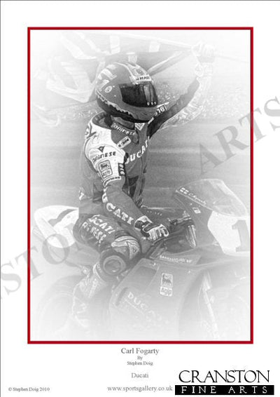 Carl Fogarty by Stephen Doig.