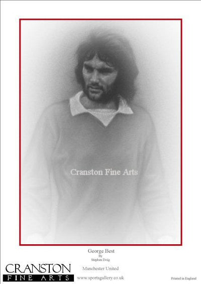 George Best - Manchester United Legend by Stephen Doig.