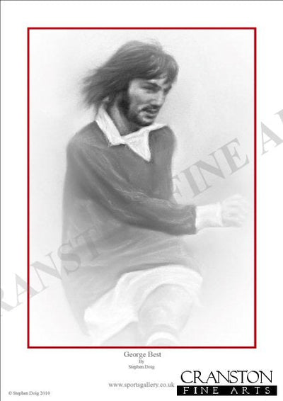 George Best by Stephen Doig.