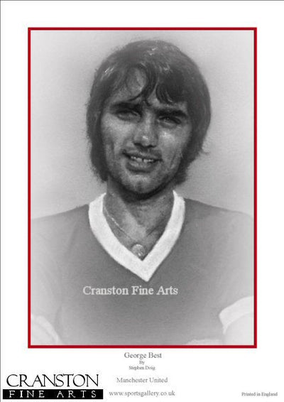 George Best - Manchester United by Stephen Doig.