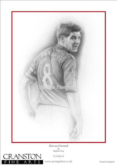 Gerrard - Liverpool Number 8 by Stephen Doig.
