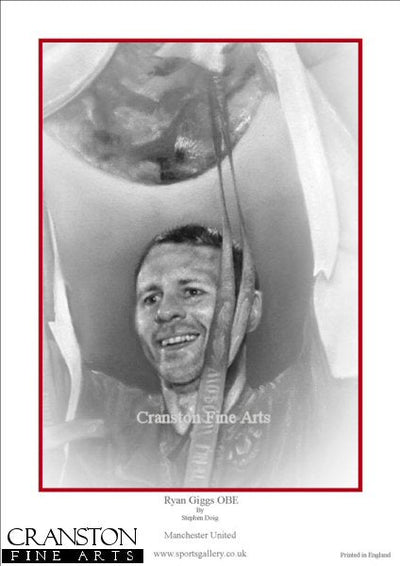 Ryan Giggs - European Cup Winner by Stephen Doig.