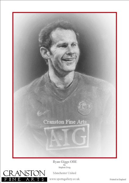 Ryan Giggs - Manchester United by Stephen Doig.