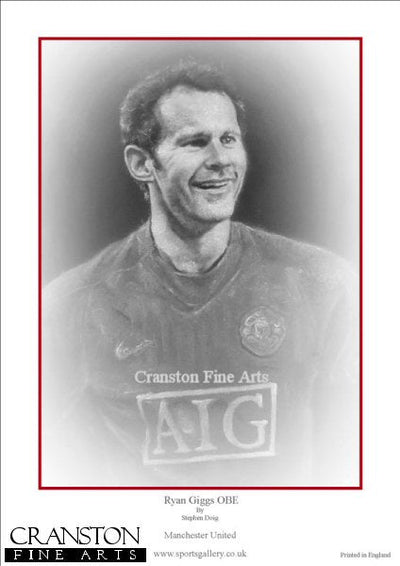 Ryan Giggs - Manchester United by Stephen Doig.