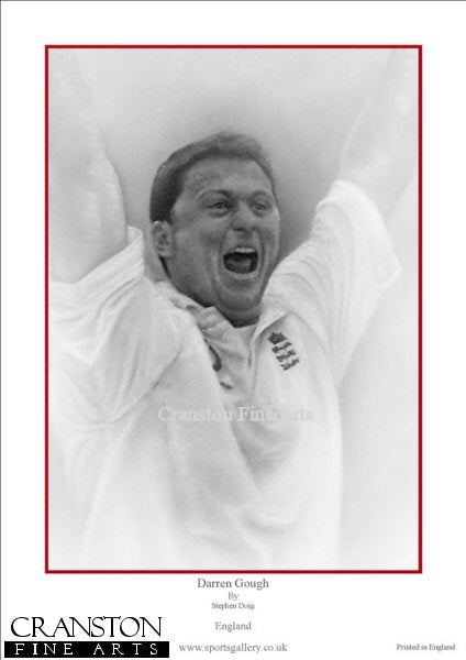 Darren Gough by Stephen Doig.