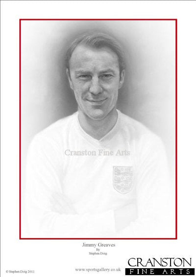 Jimmy Greaves by Stephen Doig.