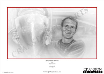 Dietmar Hamann - Liverpool by Stephen Doig.
