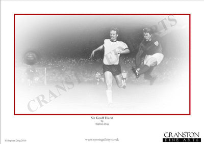 Sir Geoff Hurst by Stephen Doig.