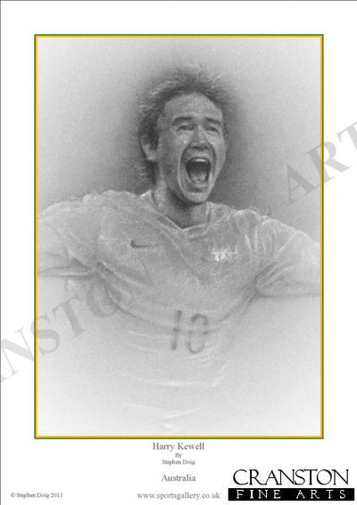 Harry Kewell - Australia by Stephen Doig.
