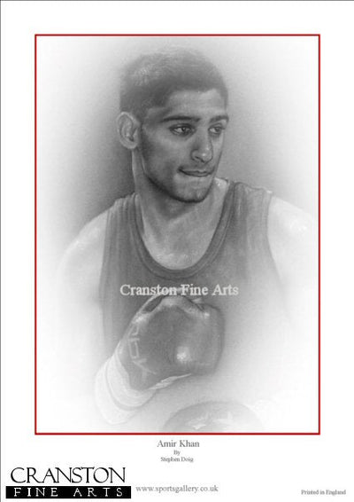 Amir Khan by Stephen Doig.