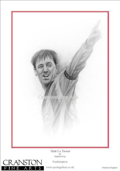 Matt Le Tissier - Southampton by Stephen Doig.
