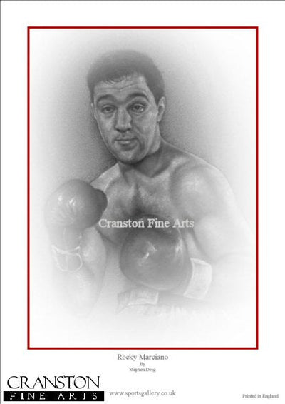 Rocky Marciano by Stephen Doig.