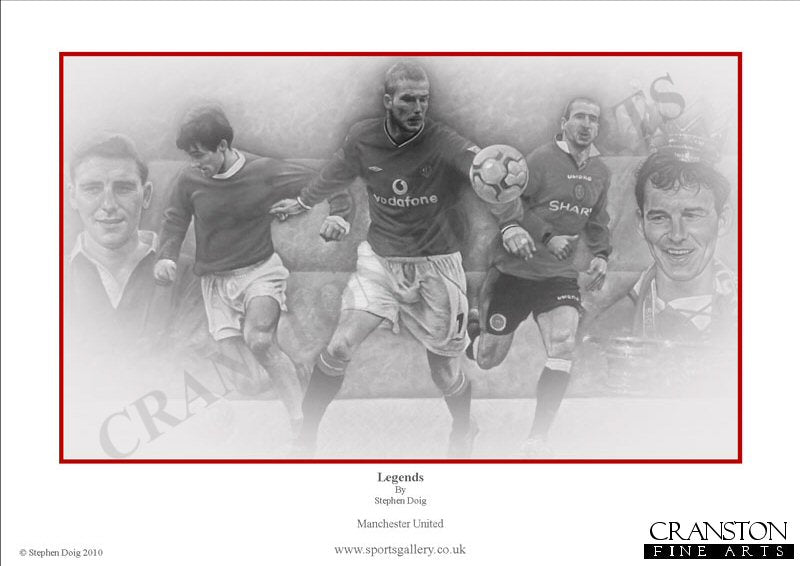 Legends - Manchester United by Stephen Doig.