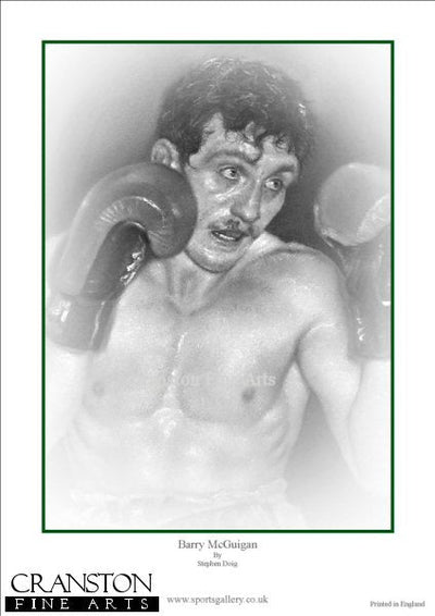 Barry McGuigan by Stephen Doig.