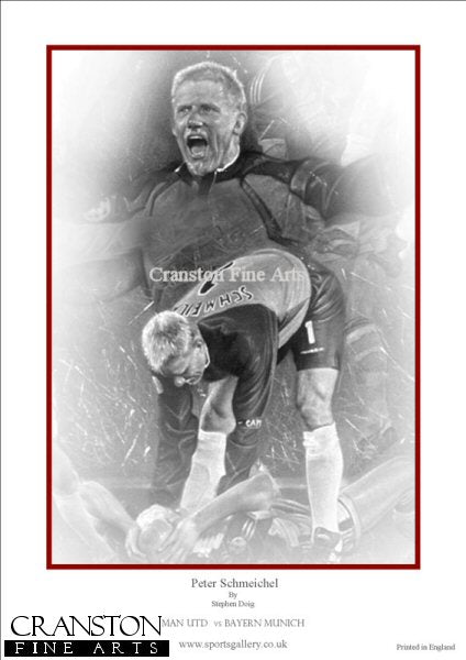 Peter Schmeichel - Manchester United by Stephen Doig.