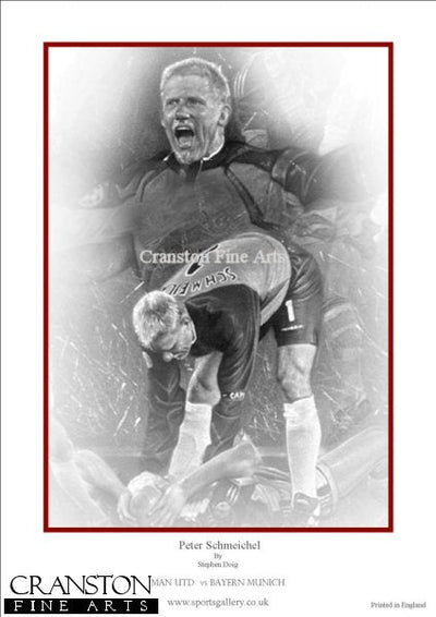 Peter Schmeichel - Manchester United by Stephen Doig.