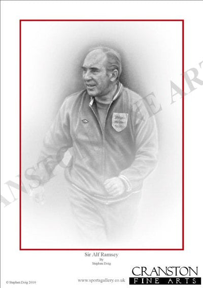 Sir Alf Ramsey by Stephen Doig.