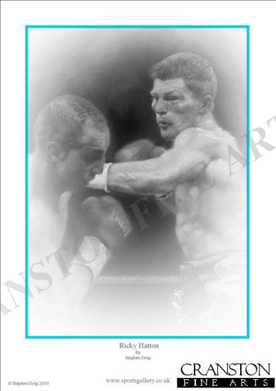 Ricky Hatton by Stephen Doig.