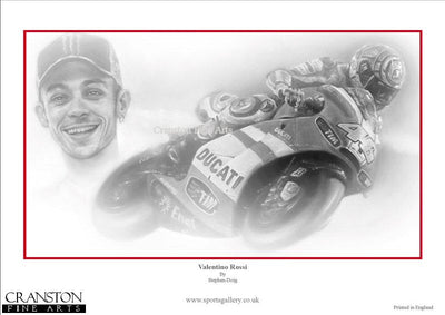 Valentino Rossi - Ducati by Stephen Doig.