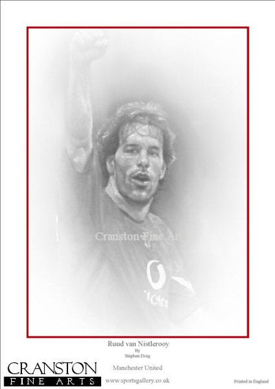Ruud van Nistelrooy - Manchester United by Stephen Doig.