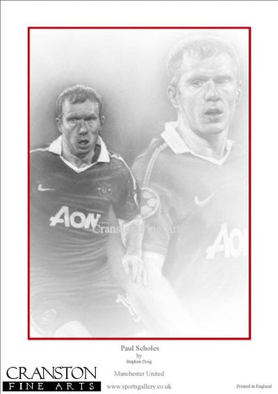 Manchester United - Paul Scholes by Stephen Doig.