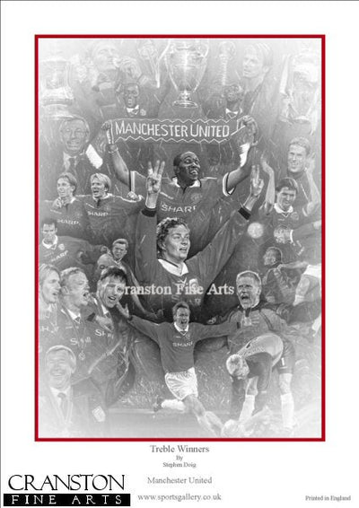 Manchester United - Treble Winners by Stephen Doig.