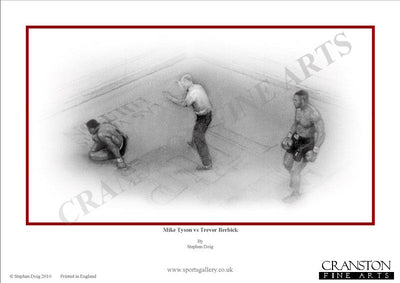 Mike Tyson v Trevor Berbick by Stephen Doig.