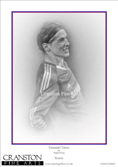 Fernando Torres - Chelsea by Stephen Doig.