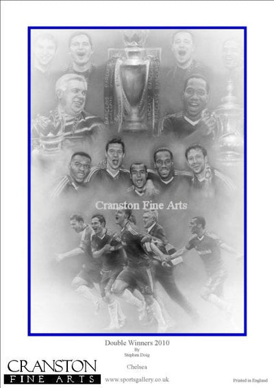 Chelsea - Double Winners 2010 by Stephen Doig.