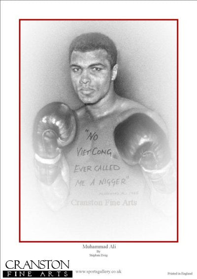 Muhammad Ali by Stephen Doig.
