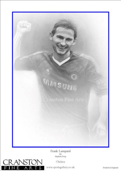 Frank Lampard - Chelsea by Stephen Doig.