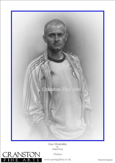 Jose Mourinho - Chelsea by Stephen Doig.