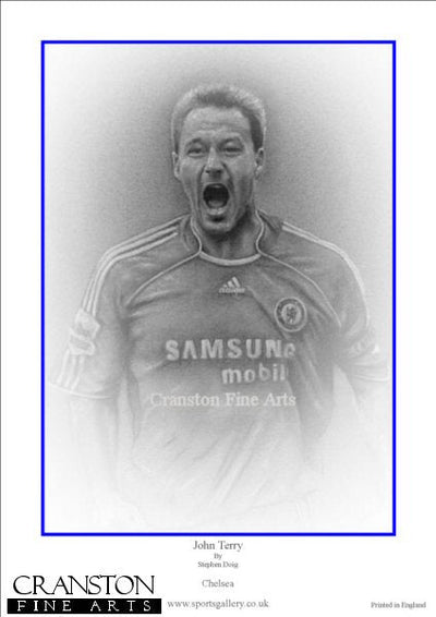 John Terry - Chelsea by Stephen Doig.