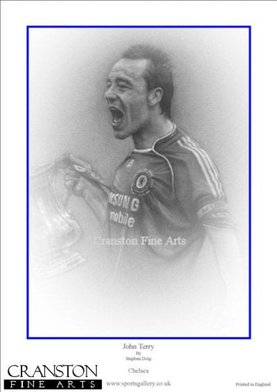John Terry - FA Cup Winner by Stephen Doig.