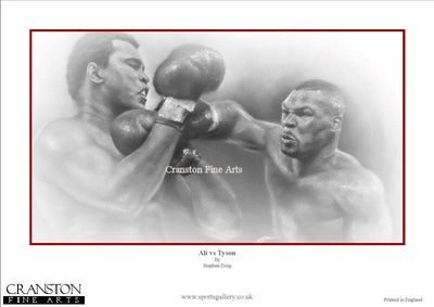 Ali vs Tyson by Stephen Doig.